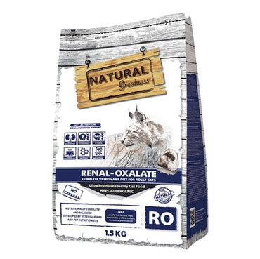 Natural Greatness VeterinÃ¤rdiÃ¤t Katze Nierenoxalat Komplett