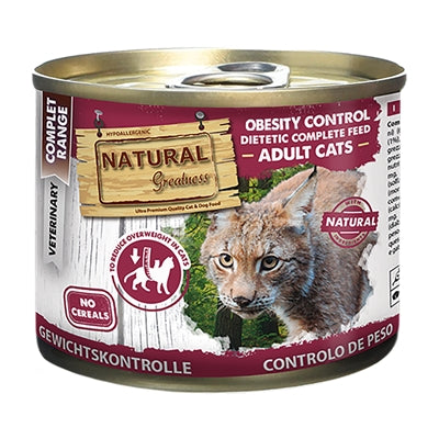 Natural Greatness Katze Fettleibigkeit Kontrolle DiÃ¤tetische Junior / Erwachsene