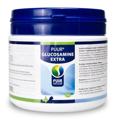 Puur Natuur Naturreines Glucosamin Extra (Komplett) FÃ¼r Hund Und Katze