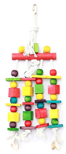 Happy Pet GlÃ¼ckliches Haustier Spielzeug Block N Perlen Papagei